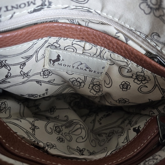 Montana West Brown Crossbody Bag with Studded Detailing - Picture 5 of 12